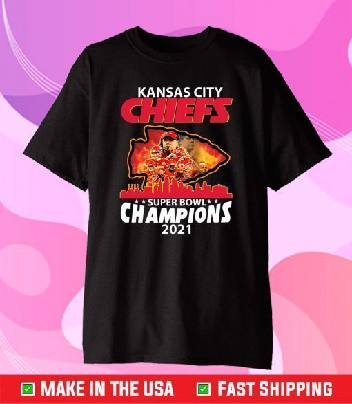 Kansas City Champions, Super Bowl Champions, The Chiefs Win Super Bowl 2021 Gift T-Shirts