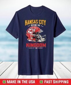 Kansas City Chiefs Defend The Kingdom Logo,Kansas City Chiefs NFL Sports Football T-Shirt