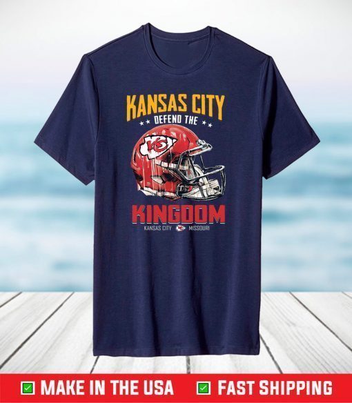 Kansas City Chiefs Defend The Kingdom Logo,Kansas City Chiefs NFL Sports Football T-Shirt