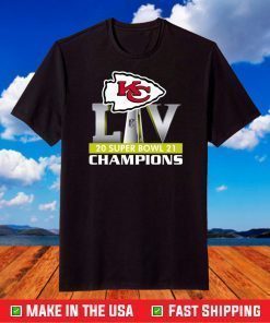 Kansas City Chiefs LV 2021 Super Bowl Champions shirt