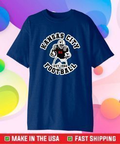 Kansas City Football Vintage KC Classic T-Shirt