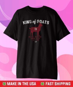 King of GOATs - Tampa Bay Football Champions Gift T-Shirt