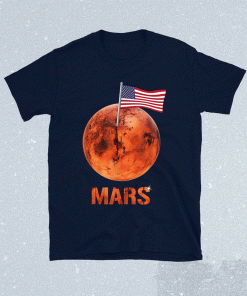 Mars 2021 Mars Landing US Flag Shirt