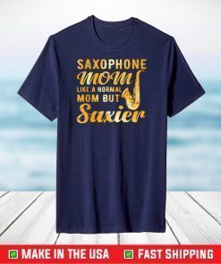 Mom Marching Band Saxophone T-Shirt