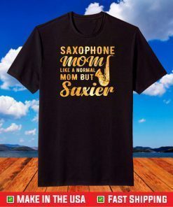 Mom Marching Band Saxophone T-Shirt