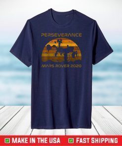 NASA Perseverance Mars Rover 2020 Vintage Exploration T-Shirt