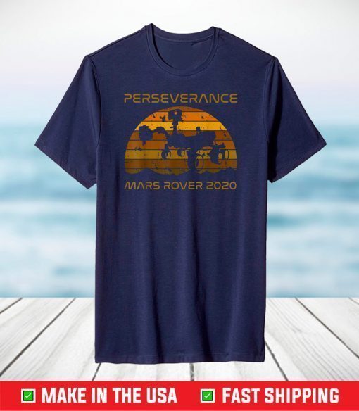 NASA Perseverance Mars Rover 2020 Vintage Exploration T-Shirt