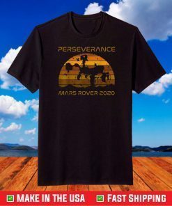 NASA Perseverance Mars Rover 2020 Vintage Exploration T-Shirt