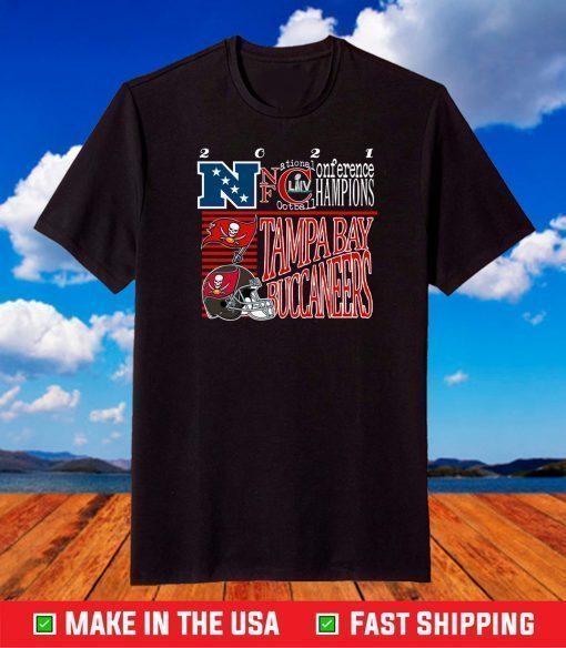 National Conference Champions With Tampa Bay Buccaneers 2021 T-Shirt