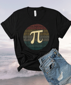 Vintage PI Day Funny Math 3.14 Number PI Lover Shirt