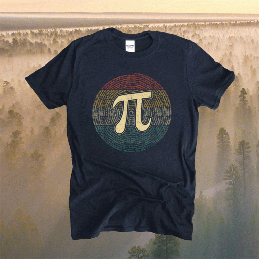 Vintage PI Day Funny Math 3.14 Number PI Lover Shirt