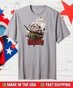 Pirate Ship Champs Unisex T-Shirt