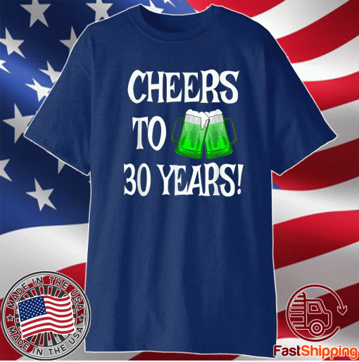 St Patricks 30th Birthday Beer Mug 30 Years Shirt