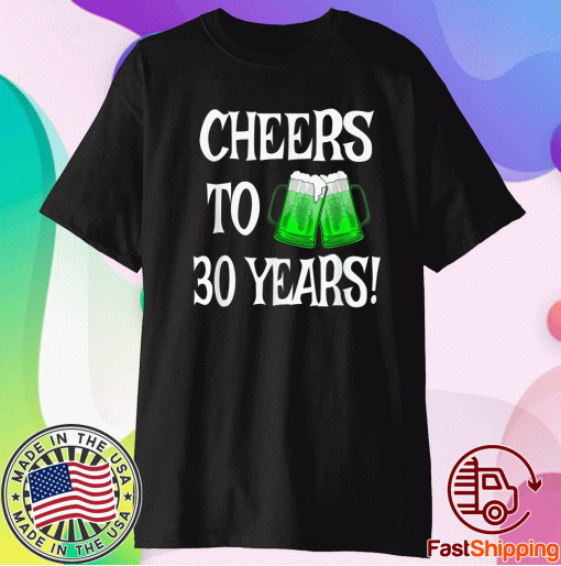 St Patricks 30th Birthday Beer Mug 30 Years Shirt