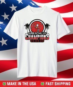 Super Bowl LIV Champions Tampa Bay Buccaneers NFL T-Shirt