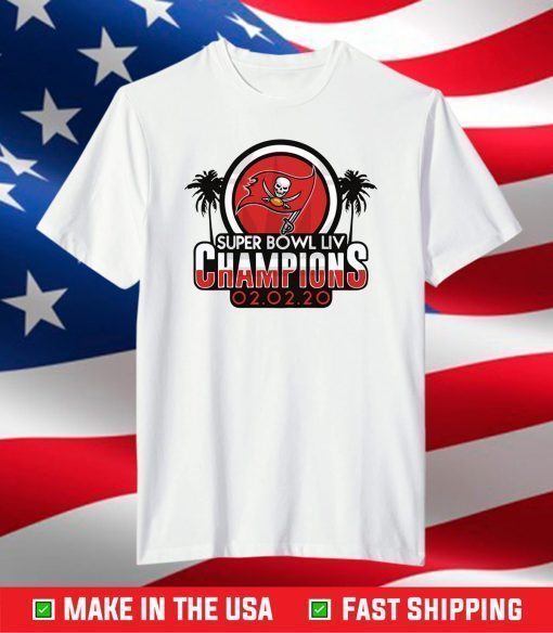 Super Bowl LIV Champions Tampa Bay Buccaneers NFL T-Shirt