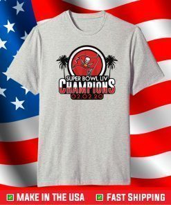 Super Bowl LIV Champions Tampa Bay Buccaneers NFL T-Shirt