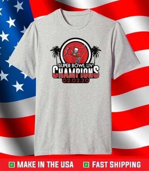 Super Bowl LIV Champions Tampa Bay Buccaneers NFL T-Shirt