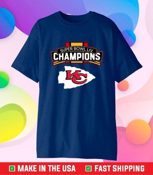 Super Bowl Liv Champions Chiefs,Kansas City Chiefs NFL Football Gift T-Shirt