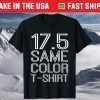 17.5 Same Color T-Shirt Basic Custome T-Shirts