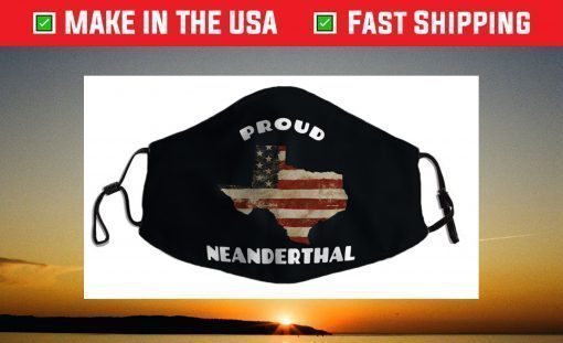 American Flag Red State Texas President Joe Biden Saying Face Mask