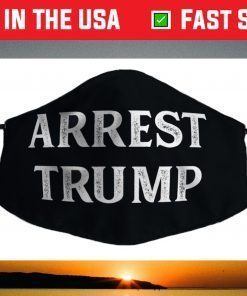 Arrest Trump - Vintage Style Face Mask