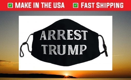 Arrest Trump - Vintage Style Face Mask