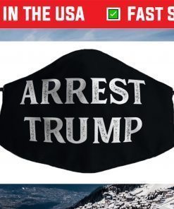 Arrest Trump - Vintage Style Face Mask