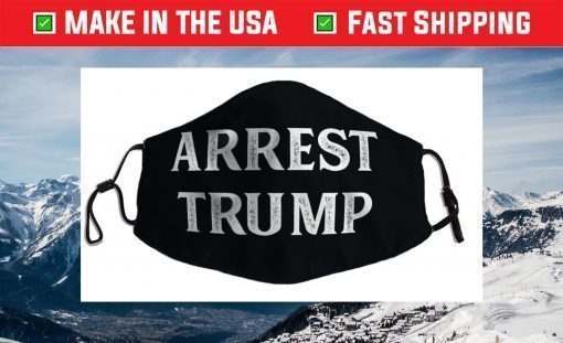 Arrest Trump - Vintage Style Face Mask