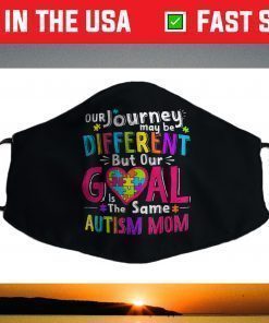 Autism Mom Quotes Awareness Month 2021 Autistic Our Journey Face Mask