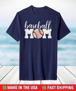 Baseball Mom Shirt Gift - Cheering Mother of Boys Outfit T-Shirt