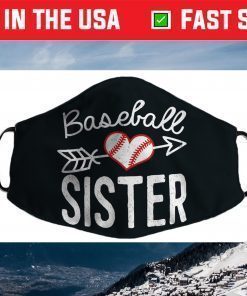 Baseball Sister Face Mask