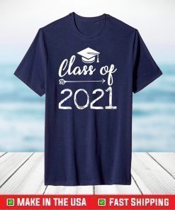 Class Of 2021 Senior High School College Graduation T-Shirts