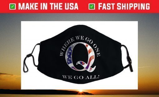 Clothing QAnon WWG1WGA Q Anon Face Mask