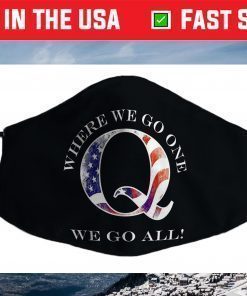 Clothing QAnon WWG1WGA Q Anon Face Mask