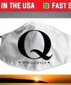 Clothing QAnon WWG1WGA Q Anon Great Awakening MAGA USA Face Mask