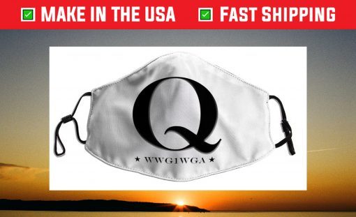 Clothing QAnon WWG1WGA Q Anon Great Awakening MAGA USA Face Mask