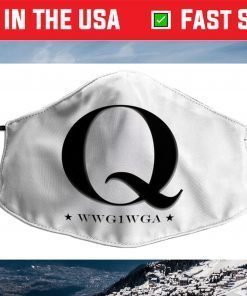 Clothing QAnon WWG1WGA Q Anon Great Awakening MAGA USA Face Mask