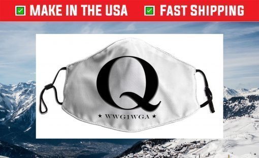 Clothing QAnon WWG1WGA Q Anon Great Awakening MAGA USA Face Mask