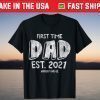 Daddy 2021 Again Soon To Be New Dad Father Pregnancy T-Shirt