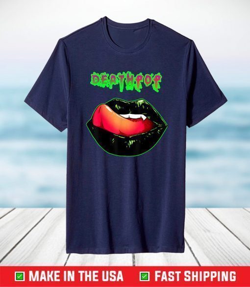 Deathpop Lips Colored T-Shirt