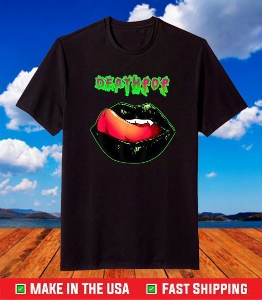 Deathpop Lips Colored T-Shirt