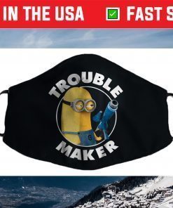 Despicable Me Minions Kevin Trouble Maker Graphic Face Mask