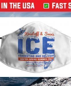 Disney Frozen Kristoff & Sven's Ice Harvesting And Delivery Face Mask