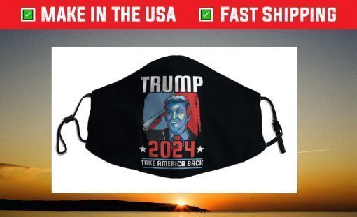 Donald Trump 2024 - Take America Back Face Mask