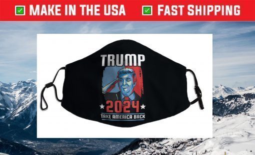 Donald Trump 2024 - Take America Back Face Mask