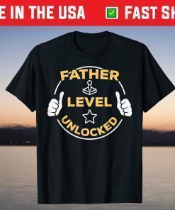 Father Level Unlocked Soon To Be Father T-Shirt