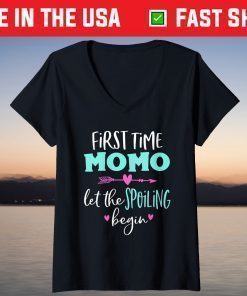 First Time Momo Let The Spoiling Begin Blessed Momo T-Shirt