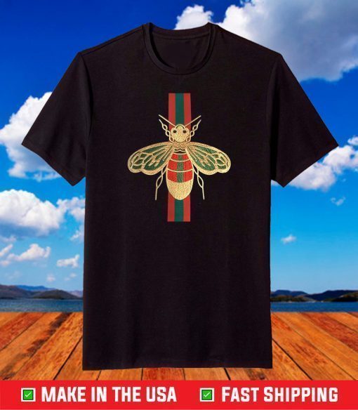 Funny Bee Tee Vinatge Art Style T-Shirt