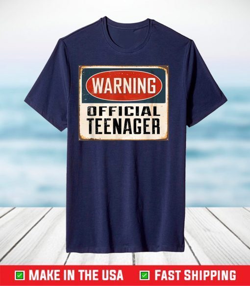 Gifts for 13 Year Old Boy Girls Birthday Official Teenager T-Shirt